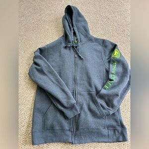 John Deere Zip Up Hoodie